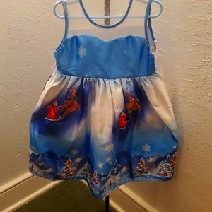 Little girls Christmas Dress